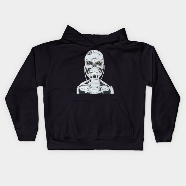 Robot upraising, is it inevitable?? Kids Hoodie by Keatos